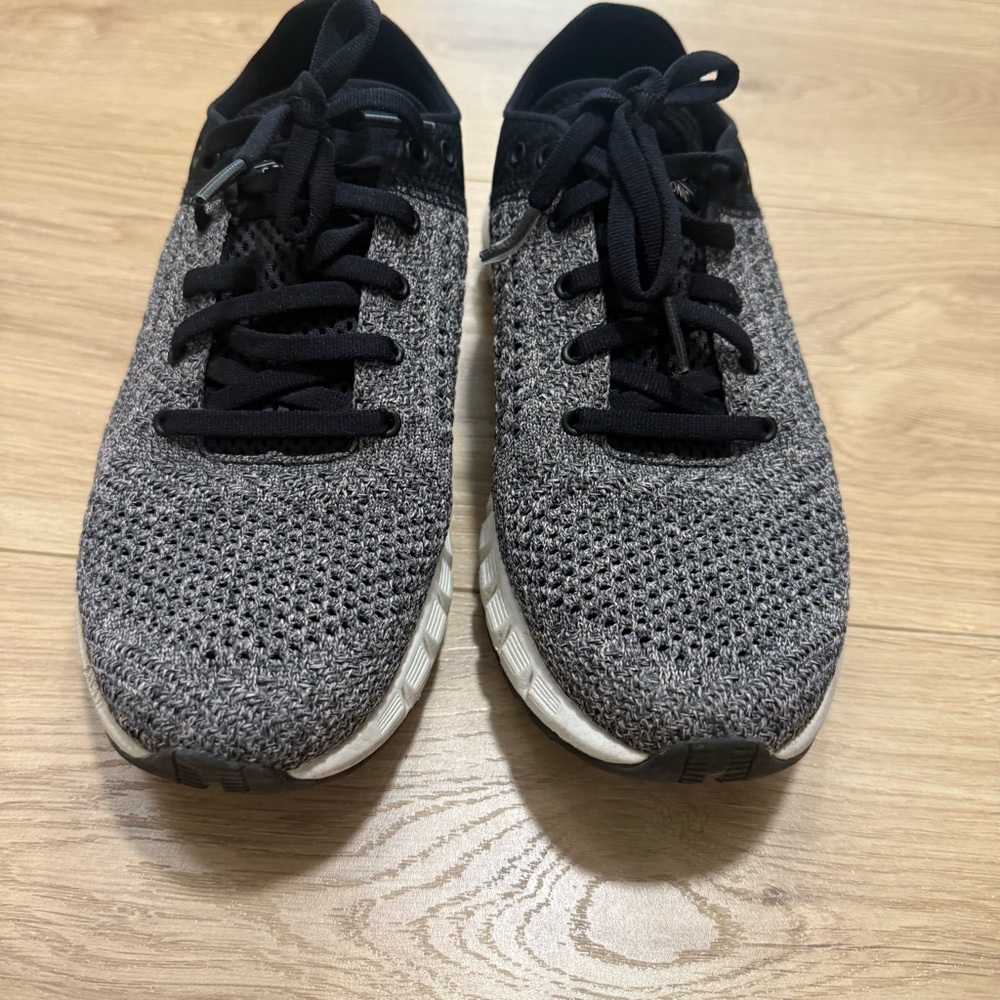 Under Armour Black, Grey and White Athletic Shoes